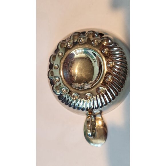 Sommeliers tasting cup A shallow Chateau De Meupsault, silver tastevin tradition - Picture 7 of 15